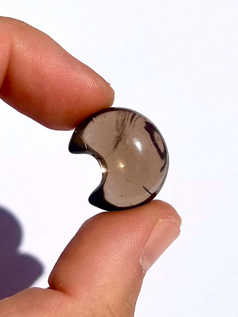 Lune en Quartz fumé 5