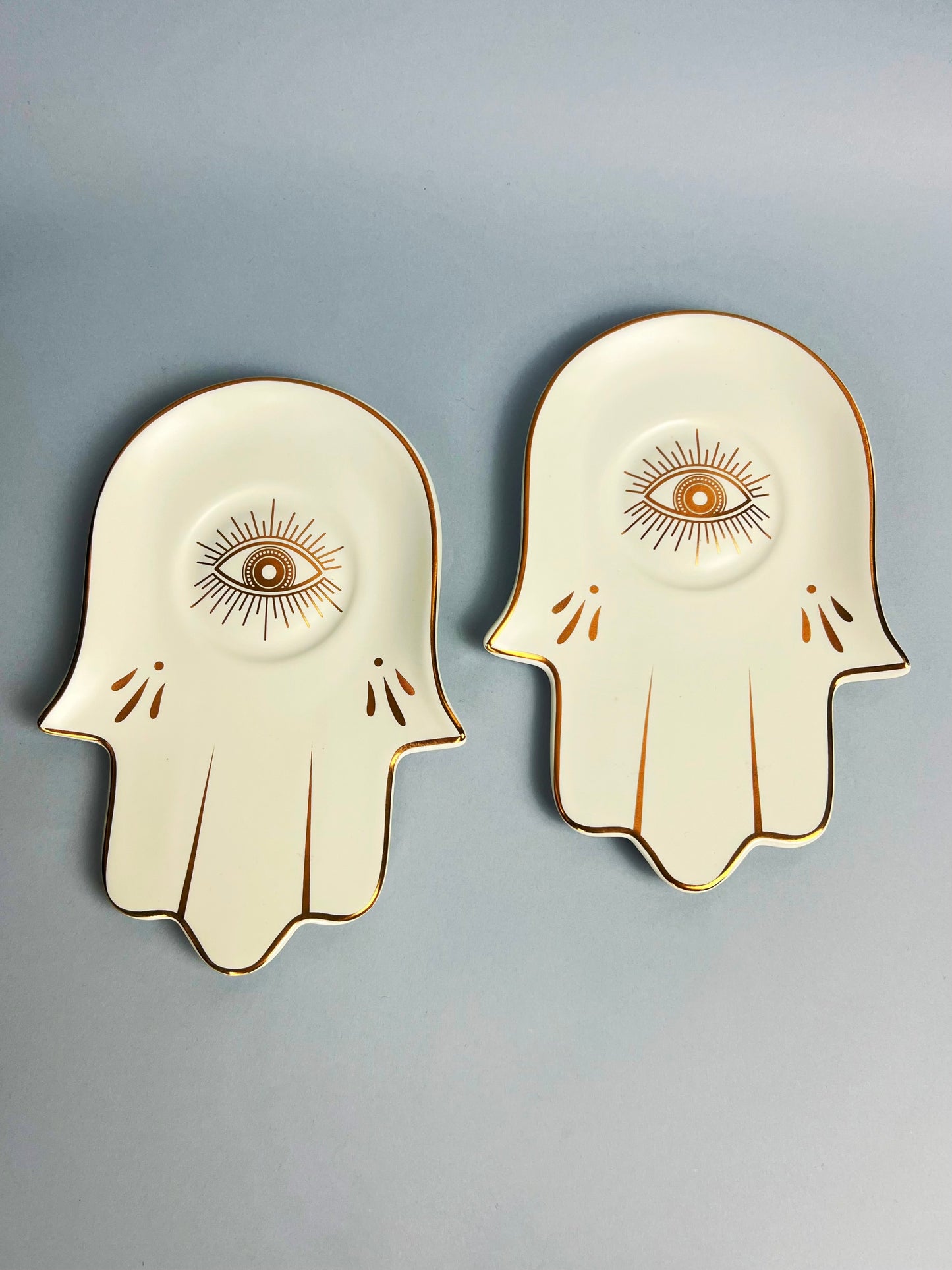 Coupelle Nazar et main de Fatma blanche | Collection Nazar