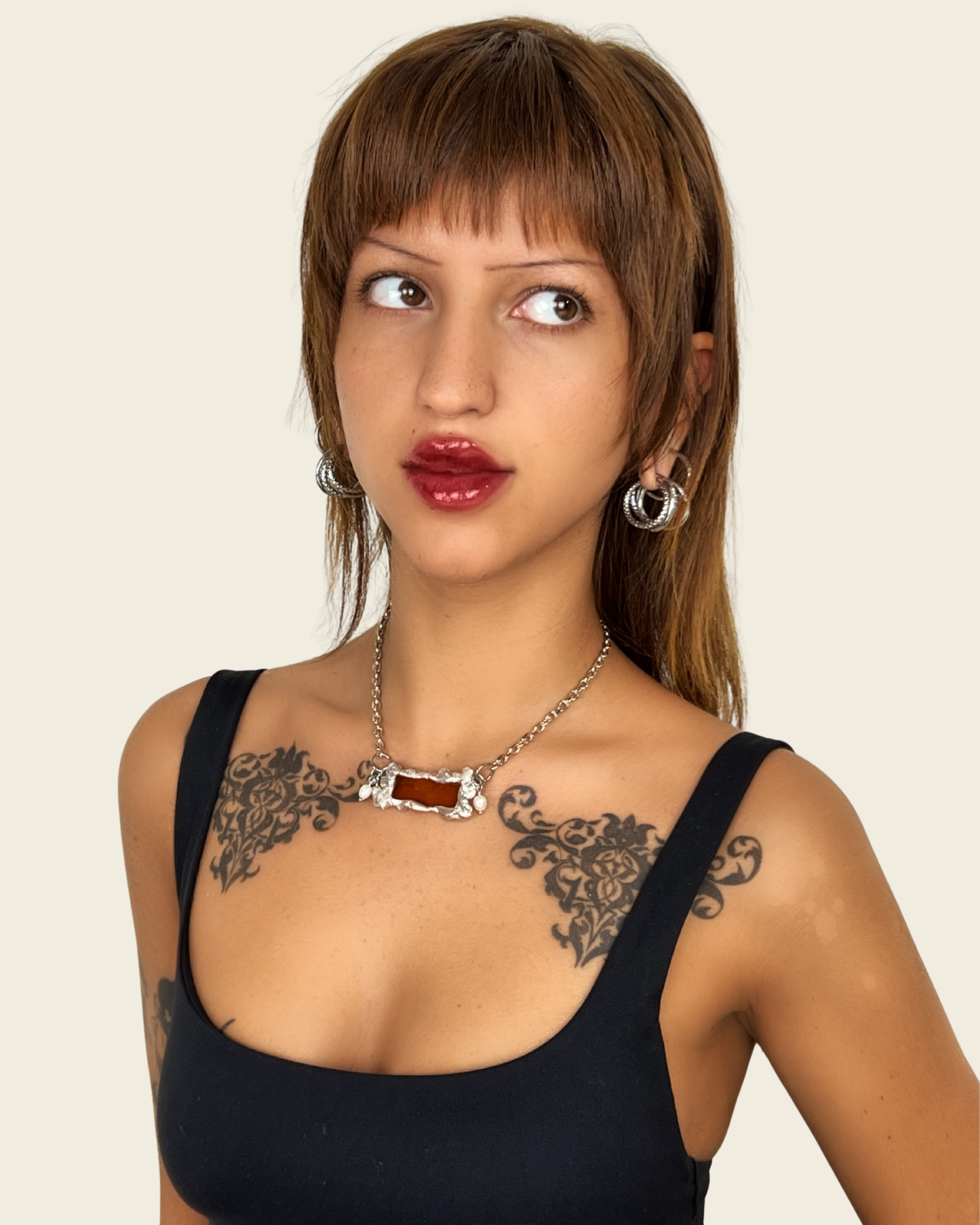 Collier Léandre | Collection 2. Lunaris Bijoux x Lunaris Vitraux