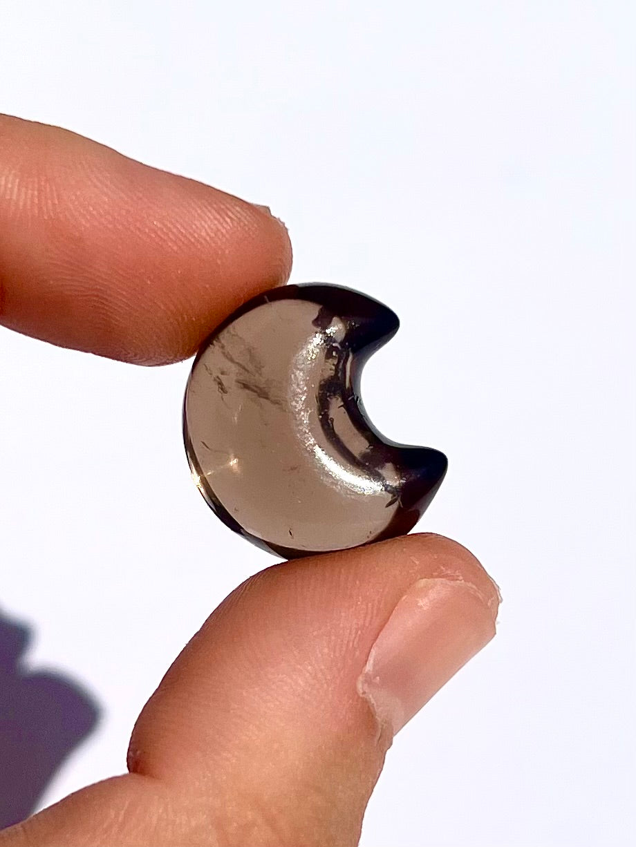 Lune en Quartz fumé 5