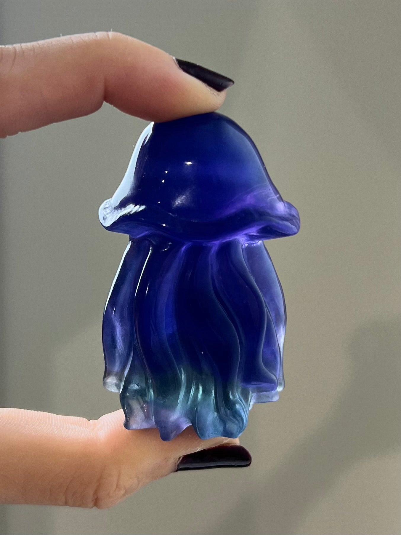 Méduse en Fluorite 1