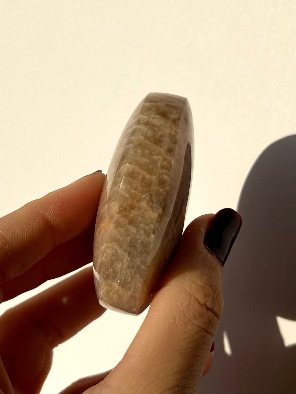 Galet de Pierre de Lune bleutée 4