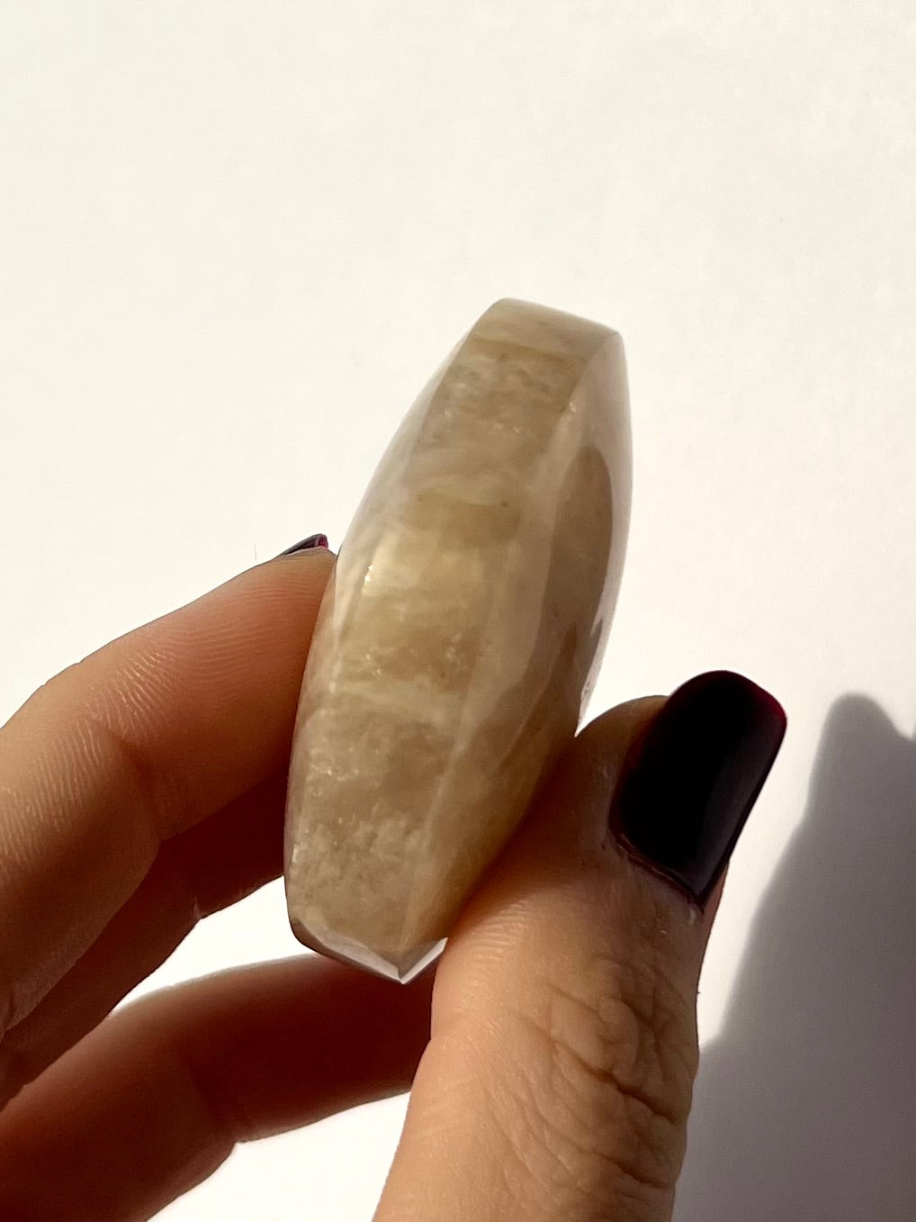 Galet de Pierre de Lune bleutée 10