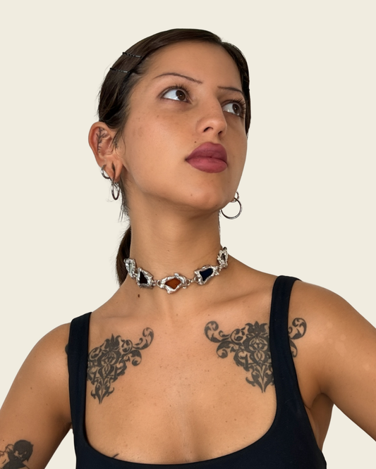 Collier Alix | Collection Lunaris Bijoux x Lunaris Vitraux