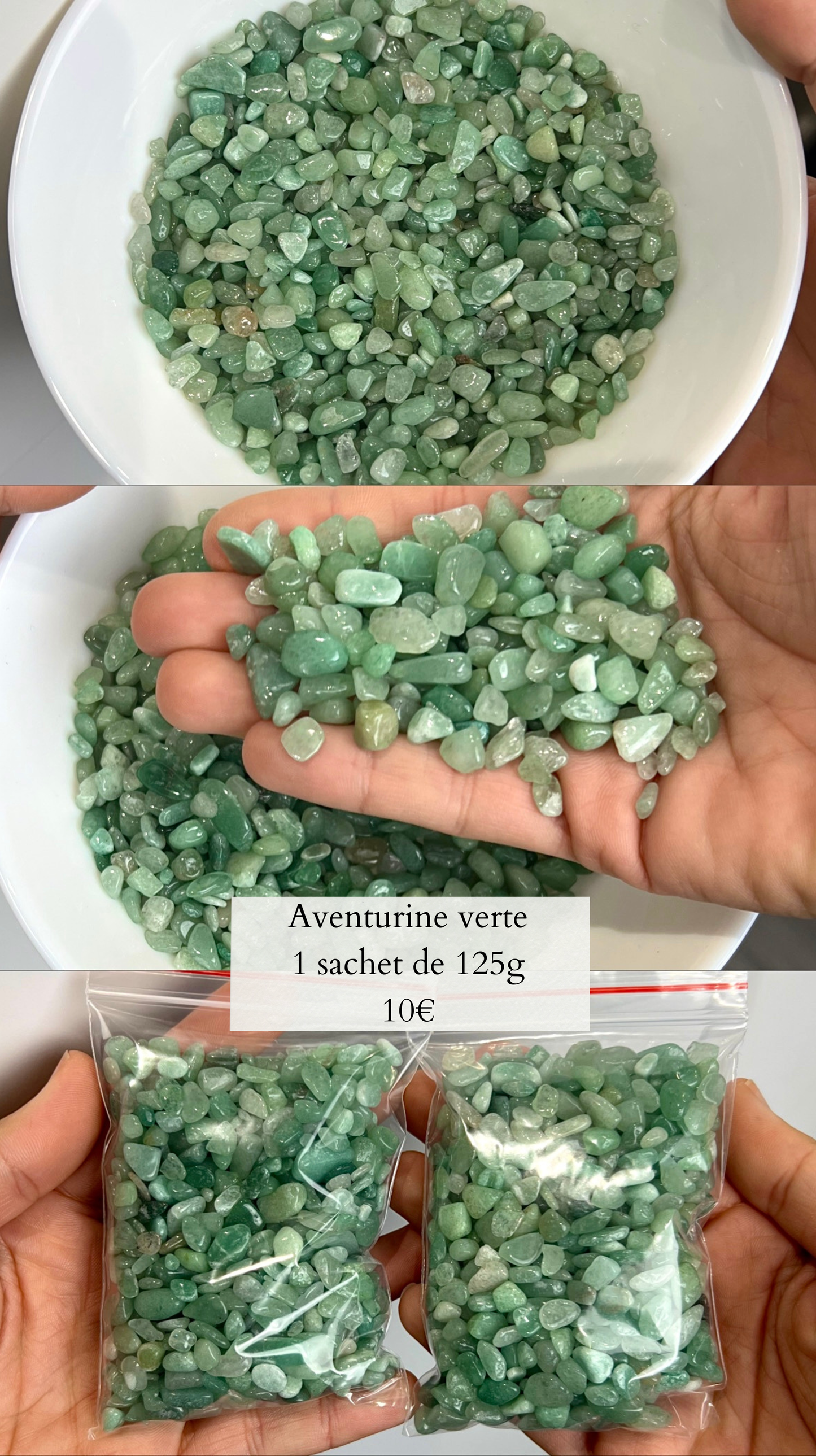 Chips d’Aventurine verte