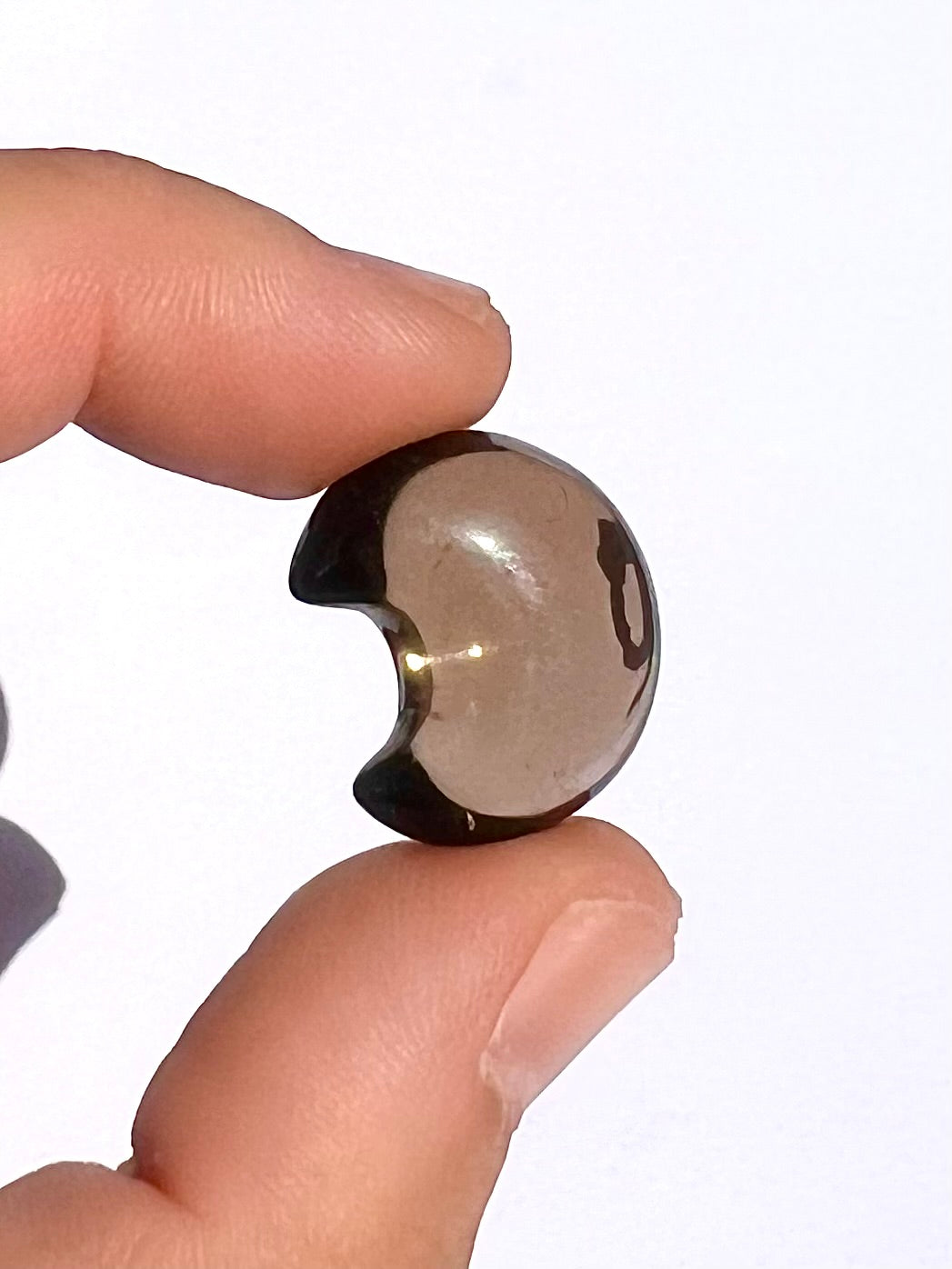 Lune en Quartz fumé 1