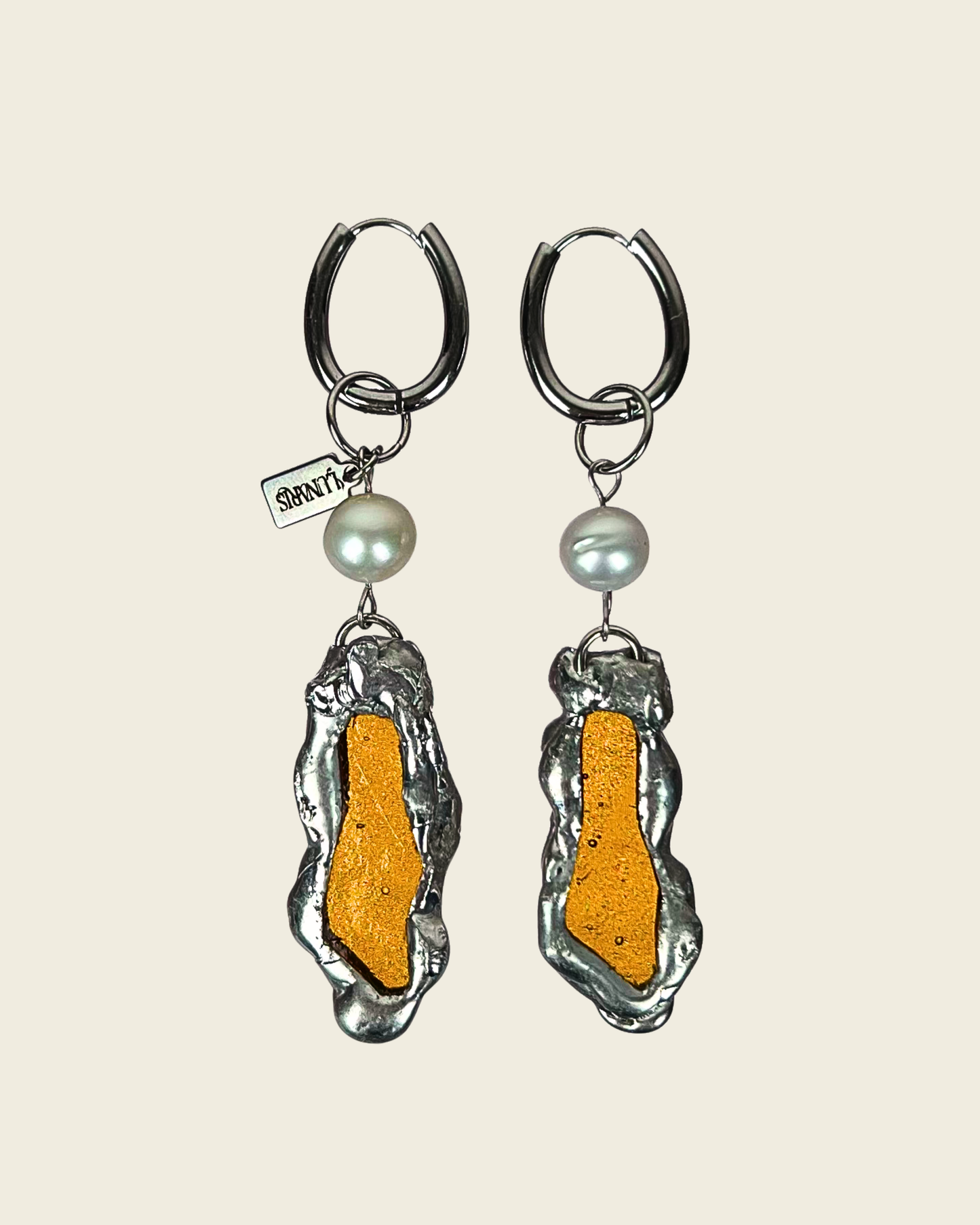 Boucles d'oreilles Constantin | Collection  2. Lunaris Bijoux x Lunaris Vitraux