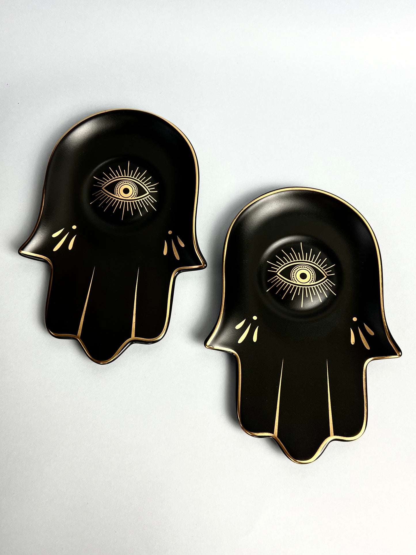 Coupelle Nazar et main de Fatma noire | Collection Nazar