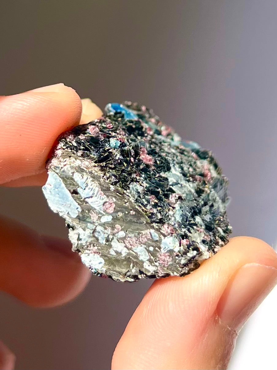 Spécimen Cyanite / Grenat / Biotite / Albite / Quartz 3