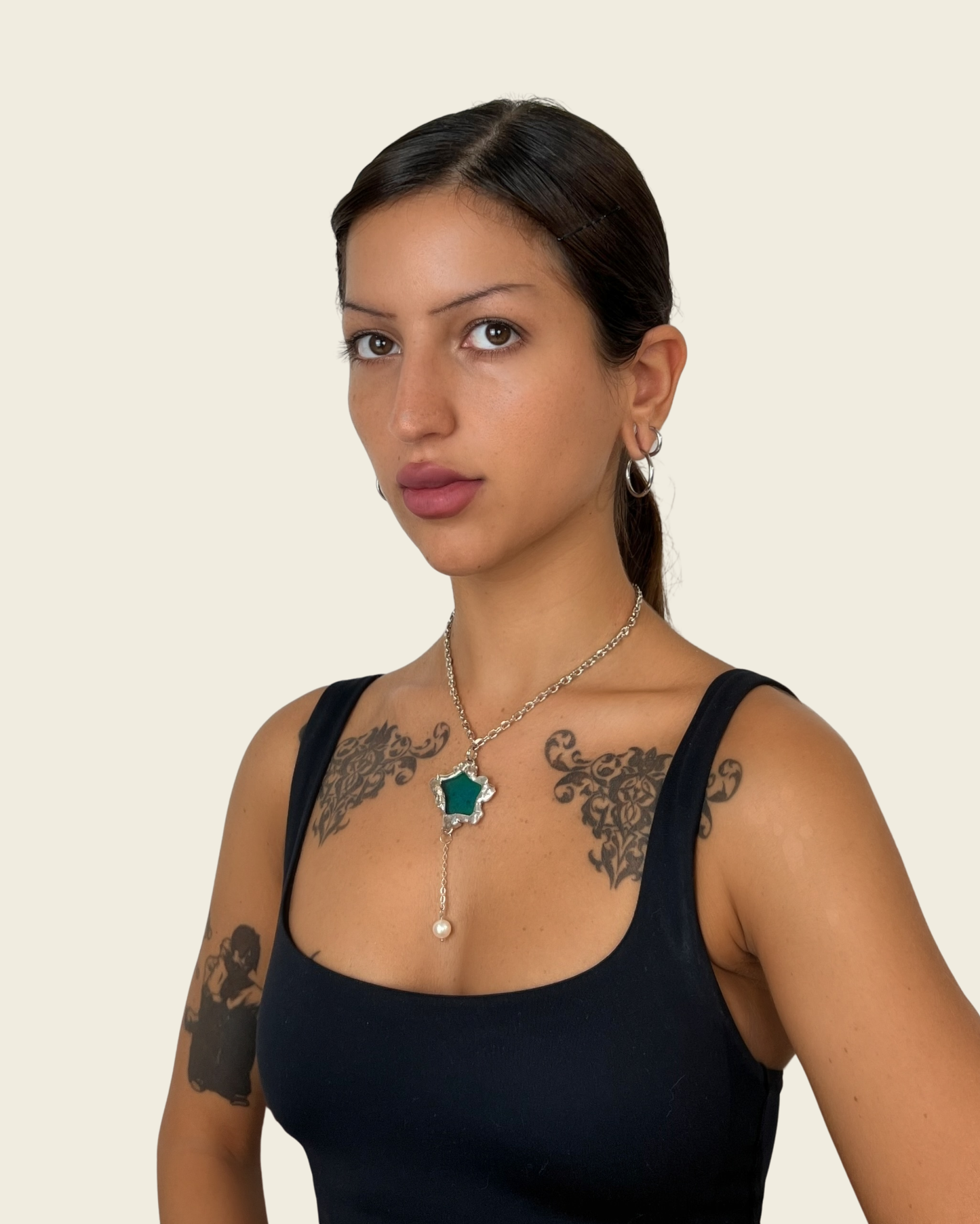 Collier Ulysse | Collection Lunaris Bijoux x Lunaris Vitraux