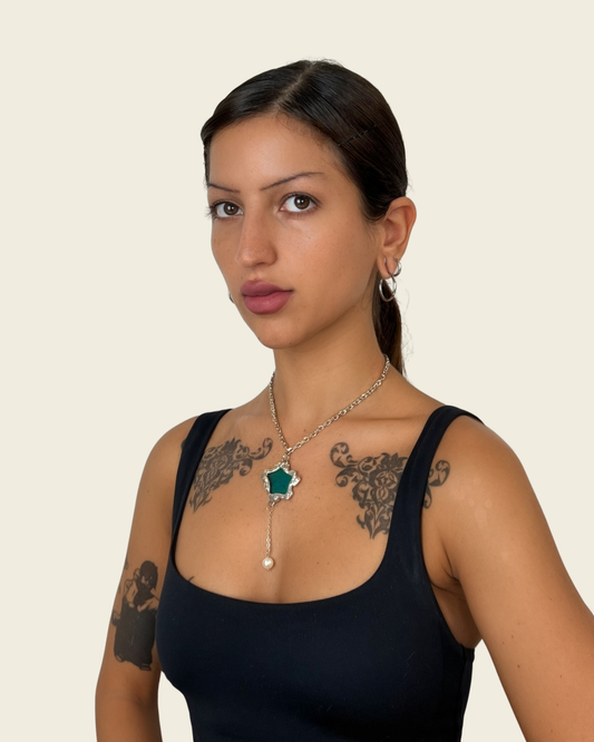 Collier Ulysse | Collection Lunaris Bijoux x Lunaris Vitraux