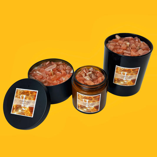 Bougie N°12 Monoï et Ananas / Pierre de Soleil