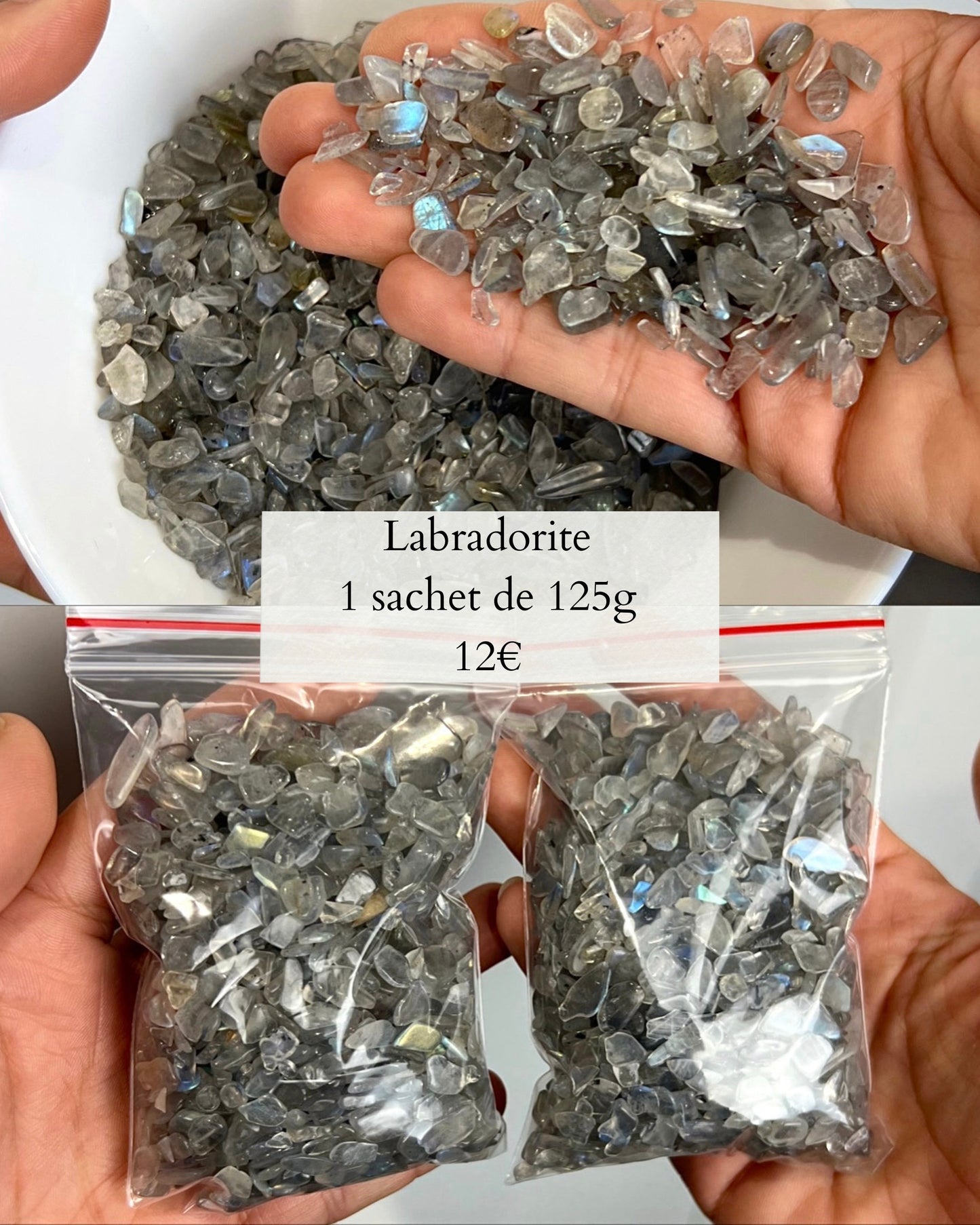 Chips de Labradorite