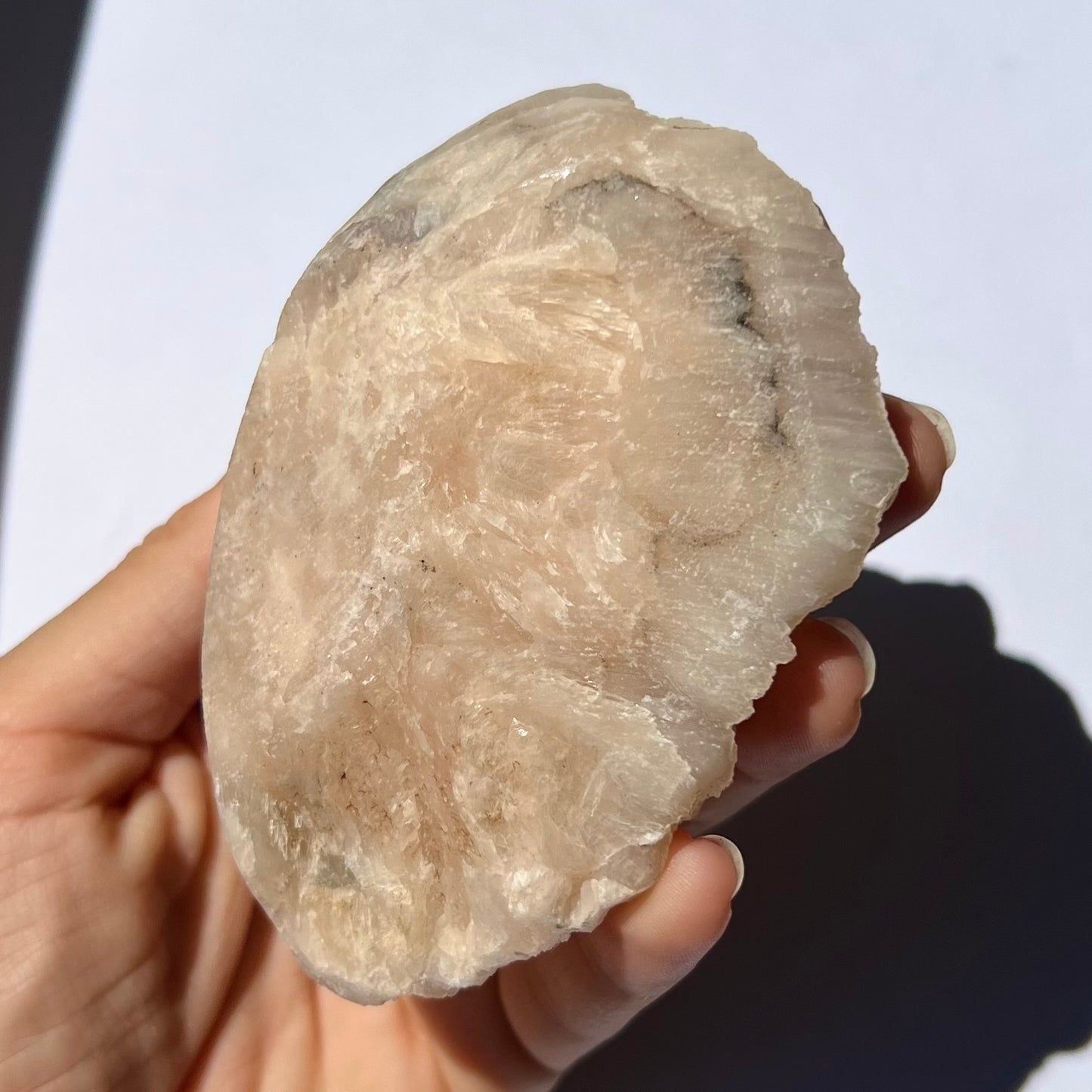 Forme libre Apophyllite et Stilbite 3