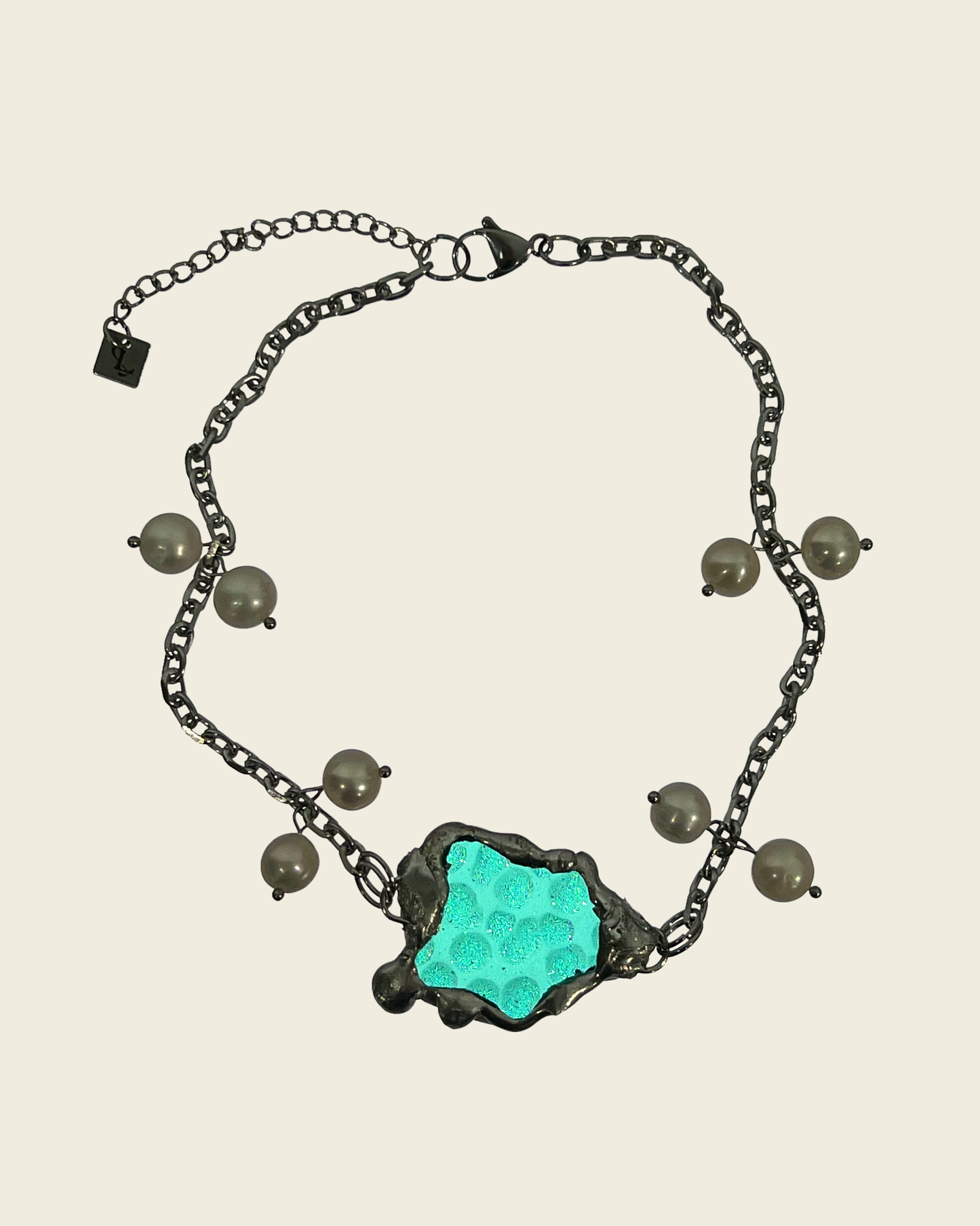 Collier Zélie | Collection Lunaris Bijoux x Lunaris Vitraux