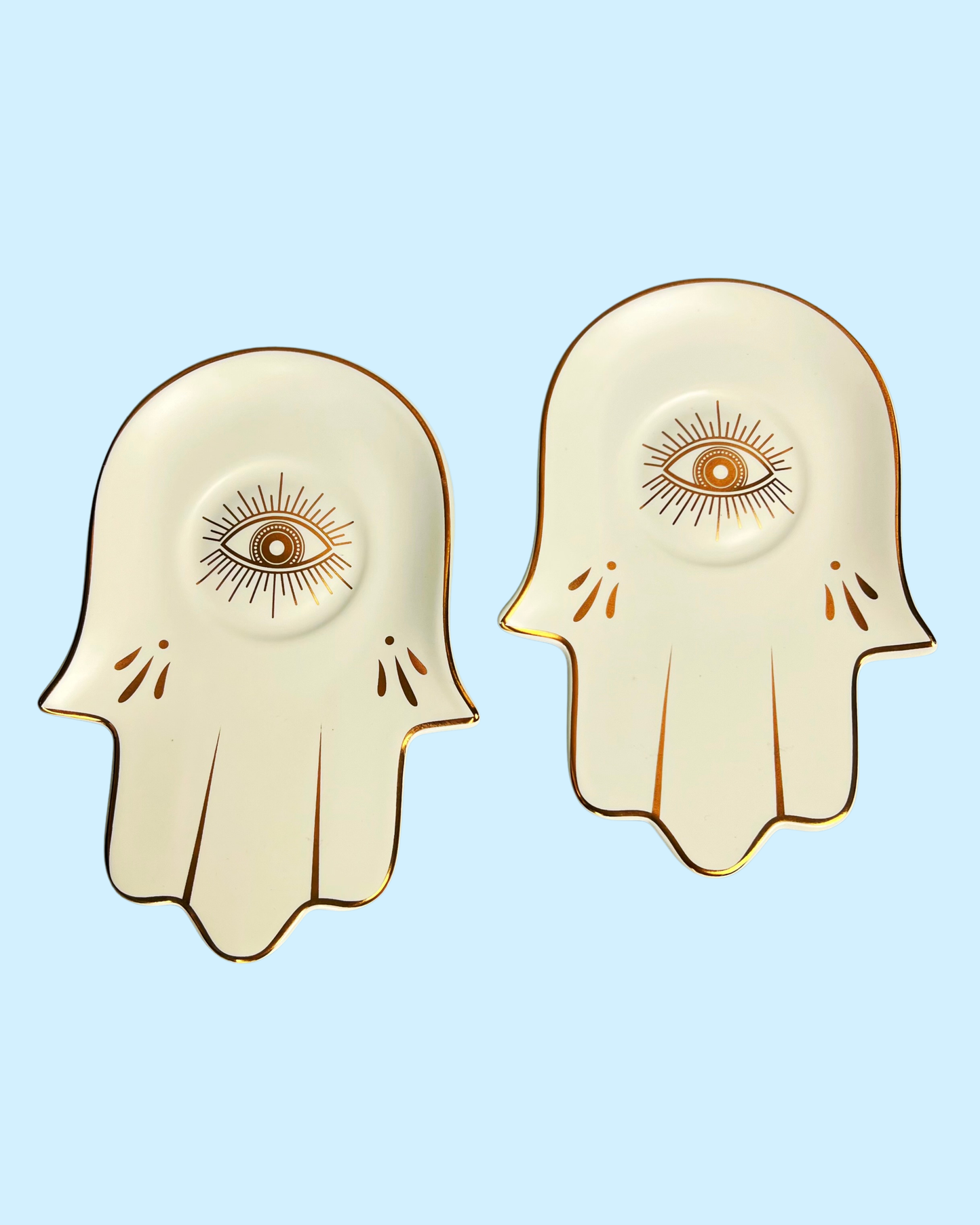 Coupelle Nazar et main de Fatma blanche | Collection Nazar