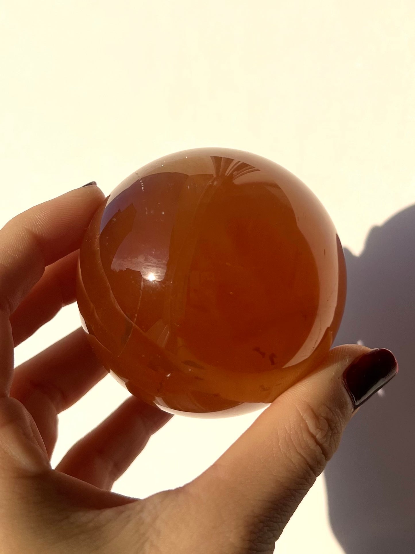 Sphère de Calcite miel 2