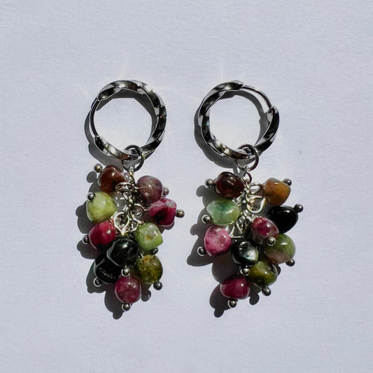 Boucles d'oreilles Raisin