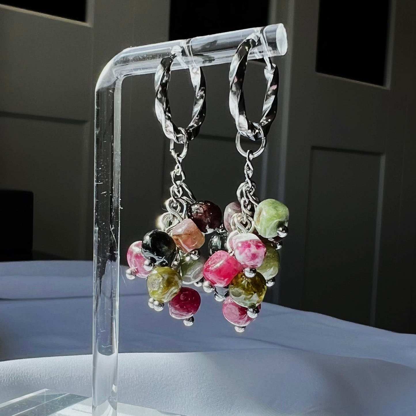 Boucles d'oreilles Raisin