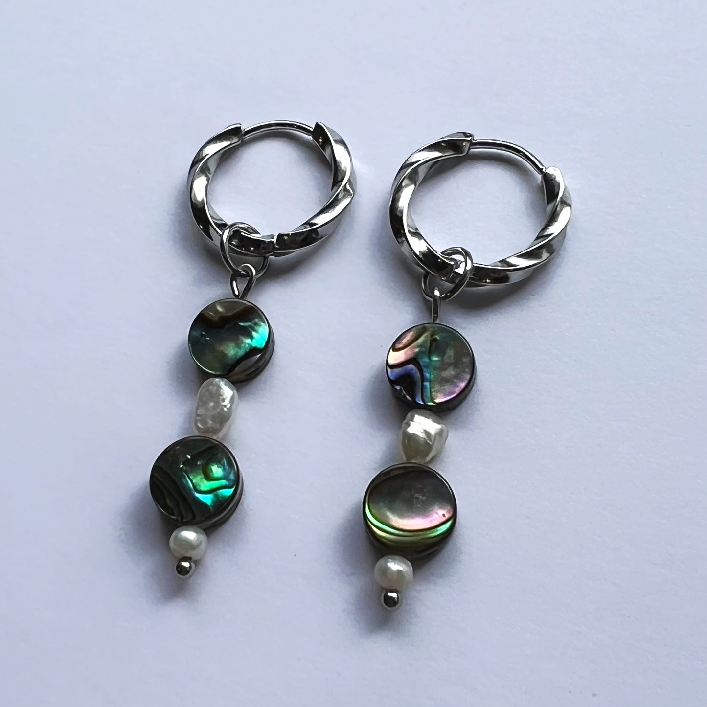 Boucle d'oreilles Abalone