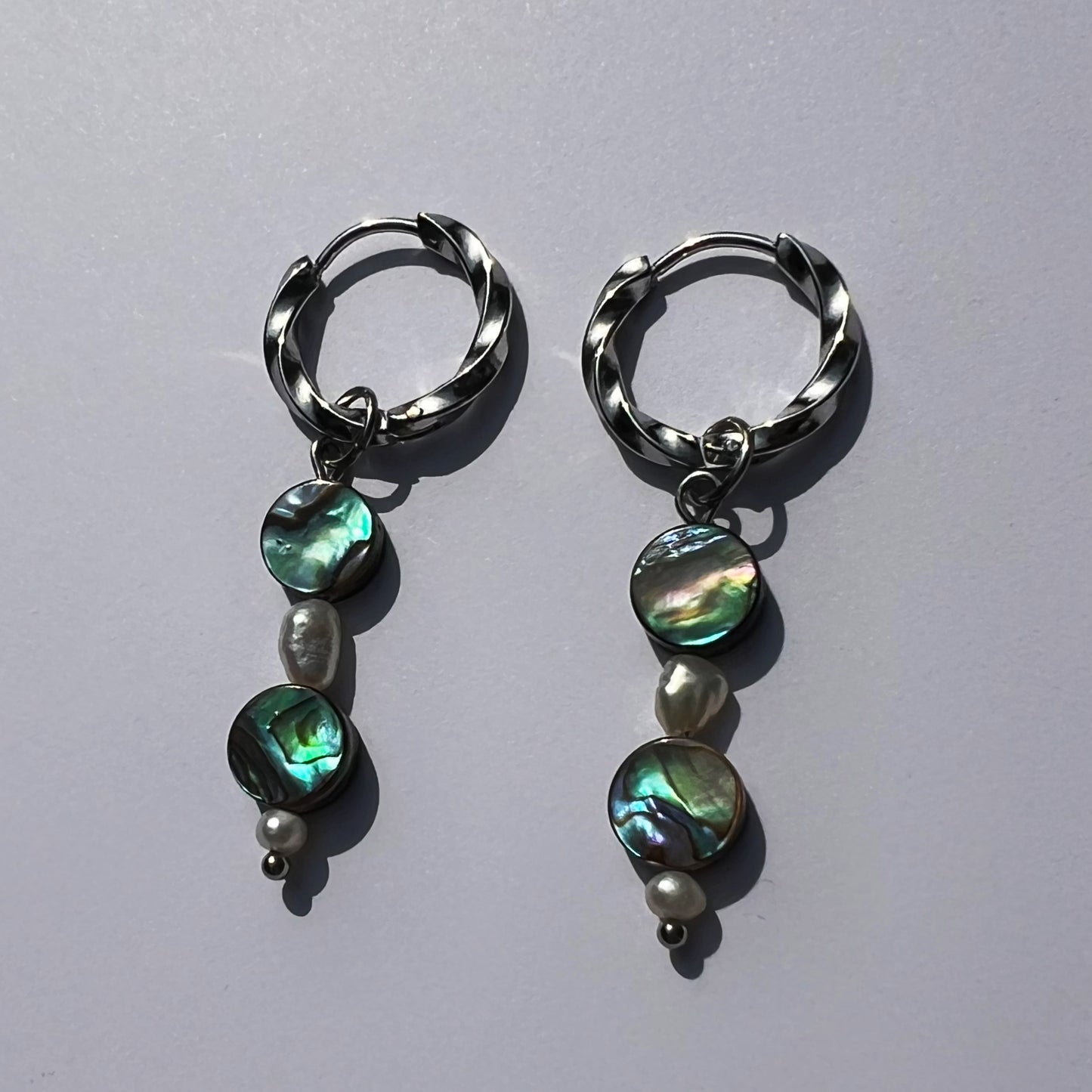 Boucle d'oreilles Abalone
