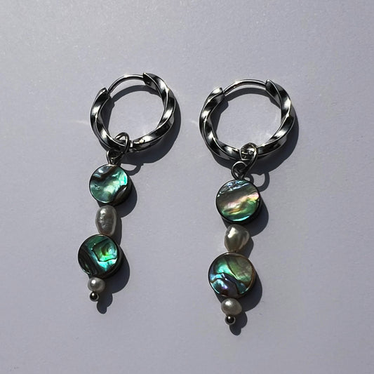 Boucle d'oreilles Abalone
