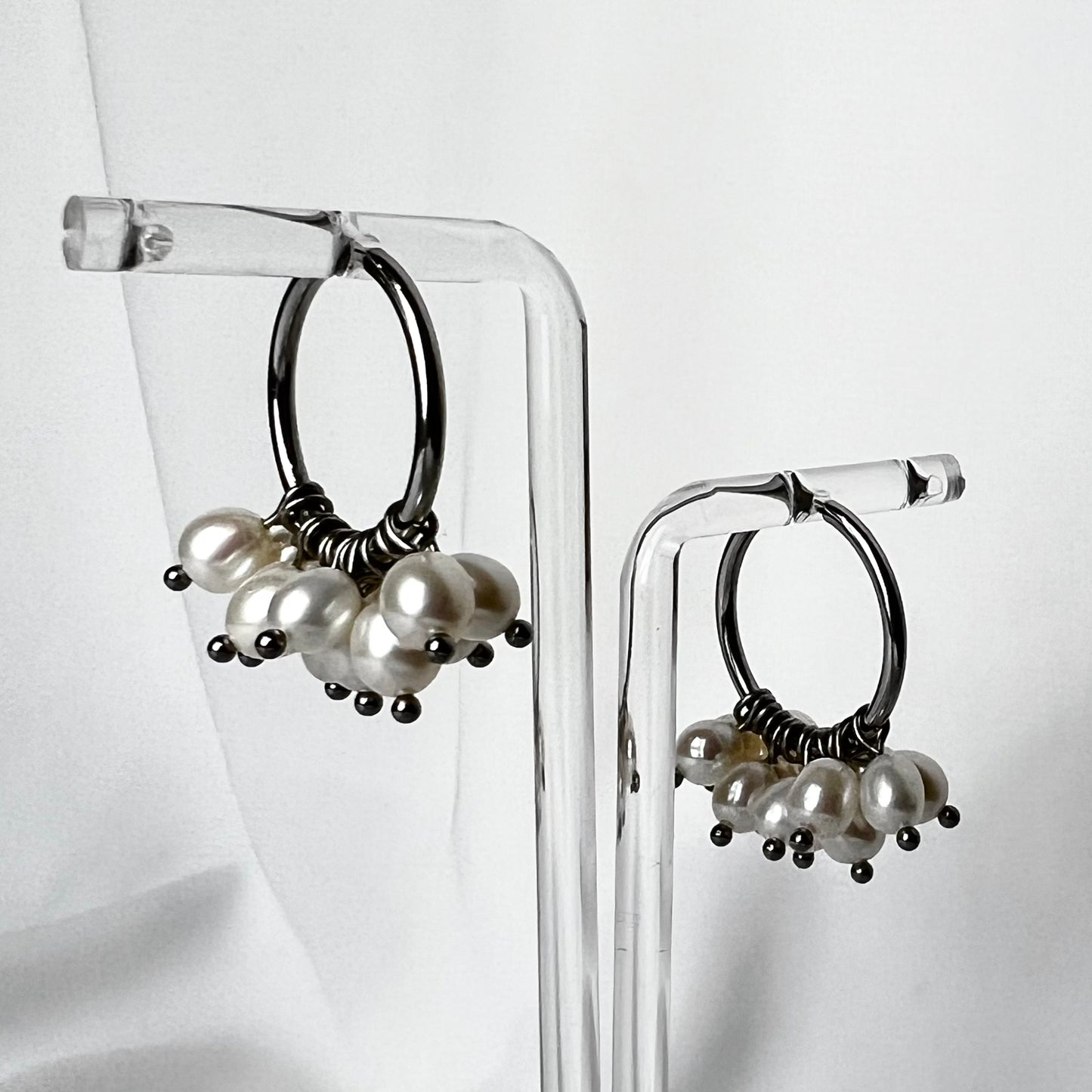 Boucles d'oreilles Blanche